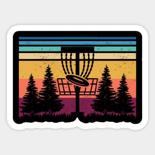 Vintage Stupid Tree Disc Golf Sticker